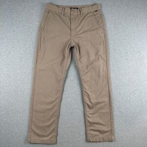 Vans Chino Pants Mens 32 Brown Authentic Chino Relaxed Fit VN0A5FJ8 Skateboard
